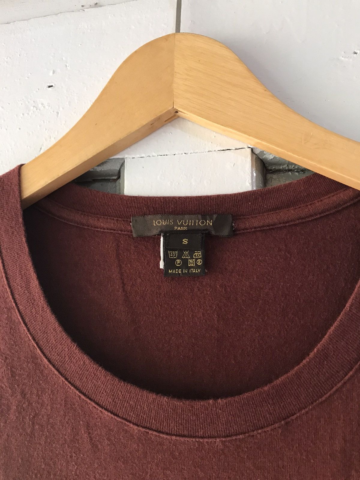 Louis Vuitton × Vintage Louis Vuitton Maroon Longsleeve Size US S / EU 44-46 / 1 - 3 Thumbnail