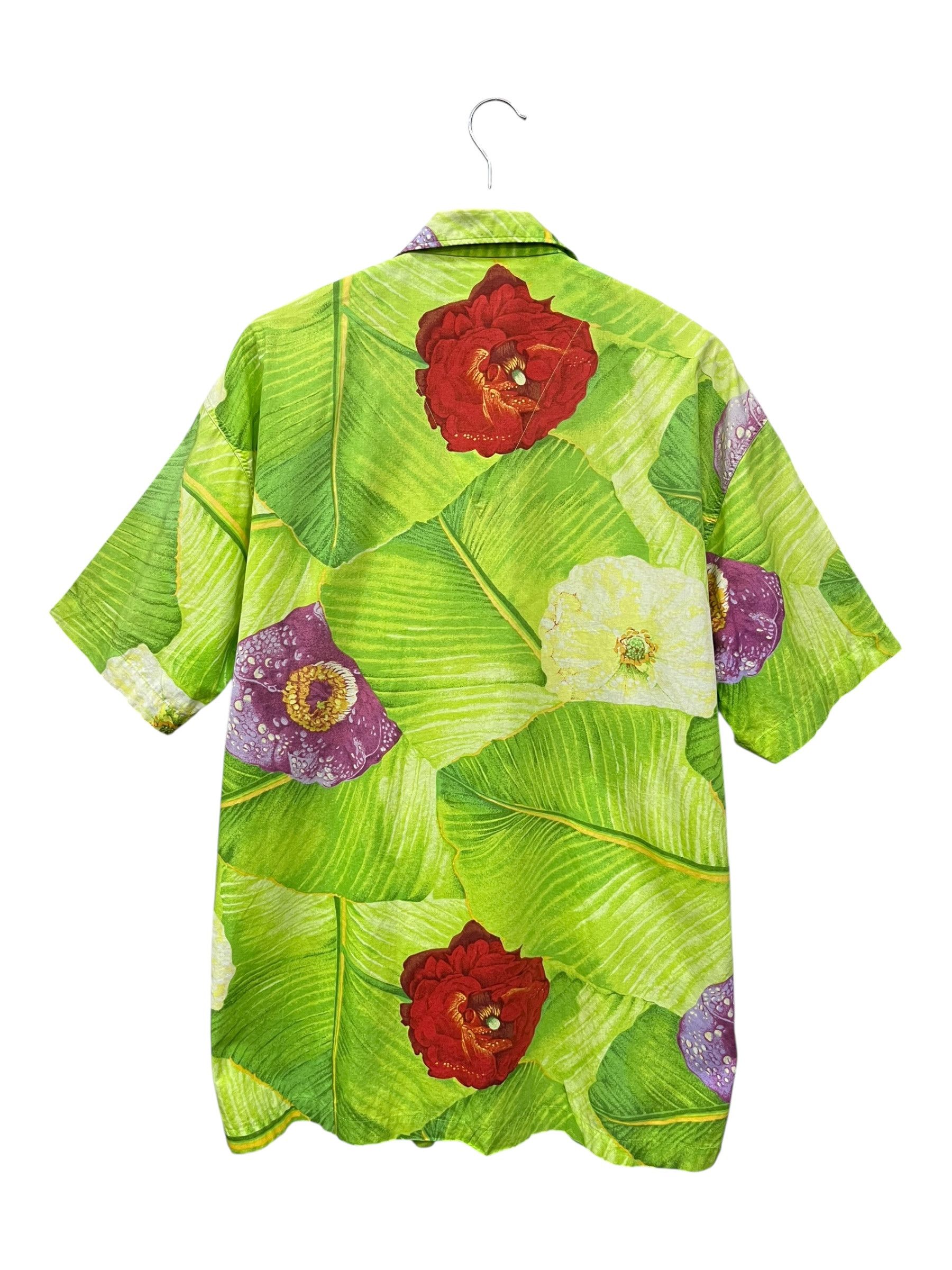 Kenzo Vintage Kenzo Water Lily Banana Leaf Shirt Pants Set Japan Size US L / EU 52-54 / 3 - 4 Thumbnail