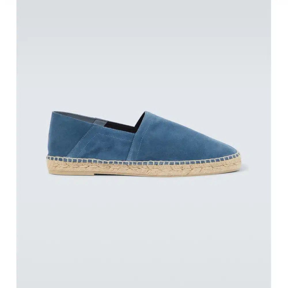 o1loc1c0125 J1165 Size: 12 TF /Barnes Suede Espadrilles Blue
