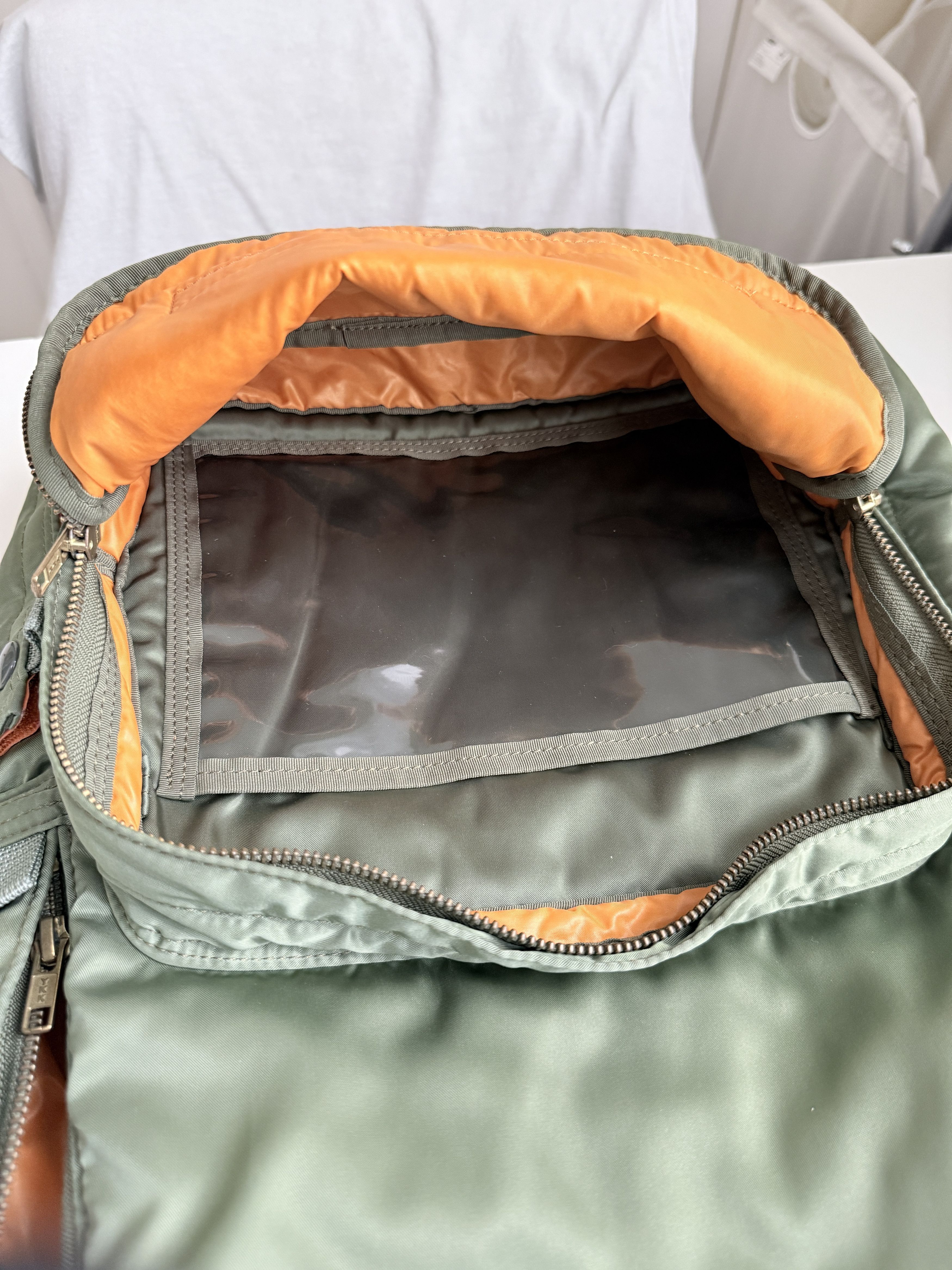 Porter Porter-Yoshida Tanker Backpack L Sage Green Size ONE SIZE - 22 Thumbnail