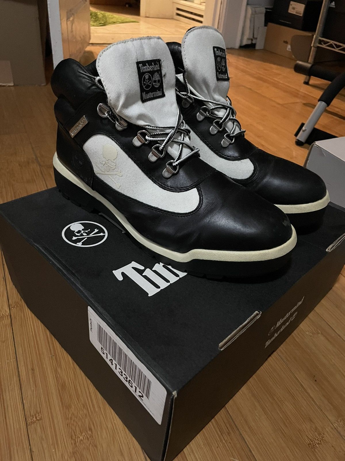 Mastermind Japan × Timberland Timberland X Mastermind Field Boots Size US 11 / EU 44 - 1 Thumbnail