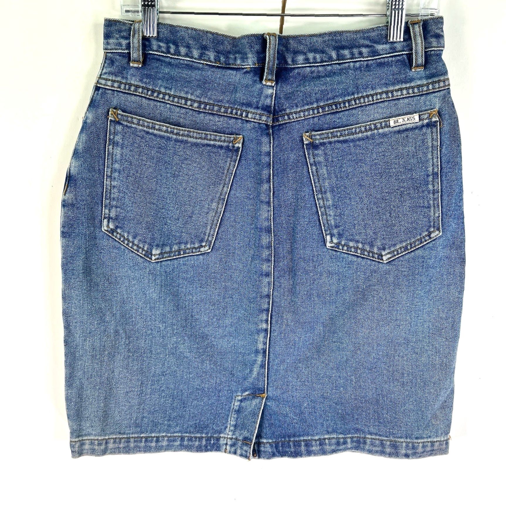 Bill Blass VINTAGE Bill Blass Denim A Line Jeans Skirt Women's Size 12 Blue Size 34" / US 12 / IT 48 - 5 Thumbnail