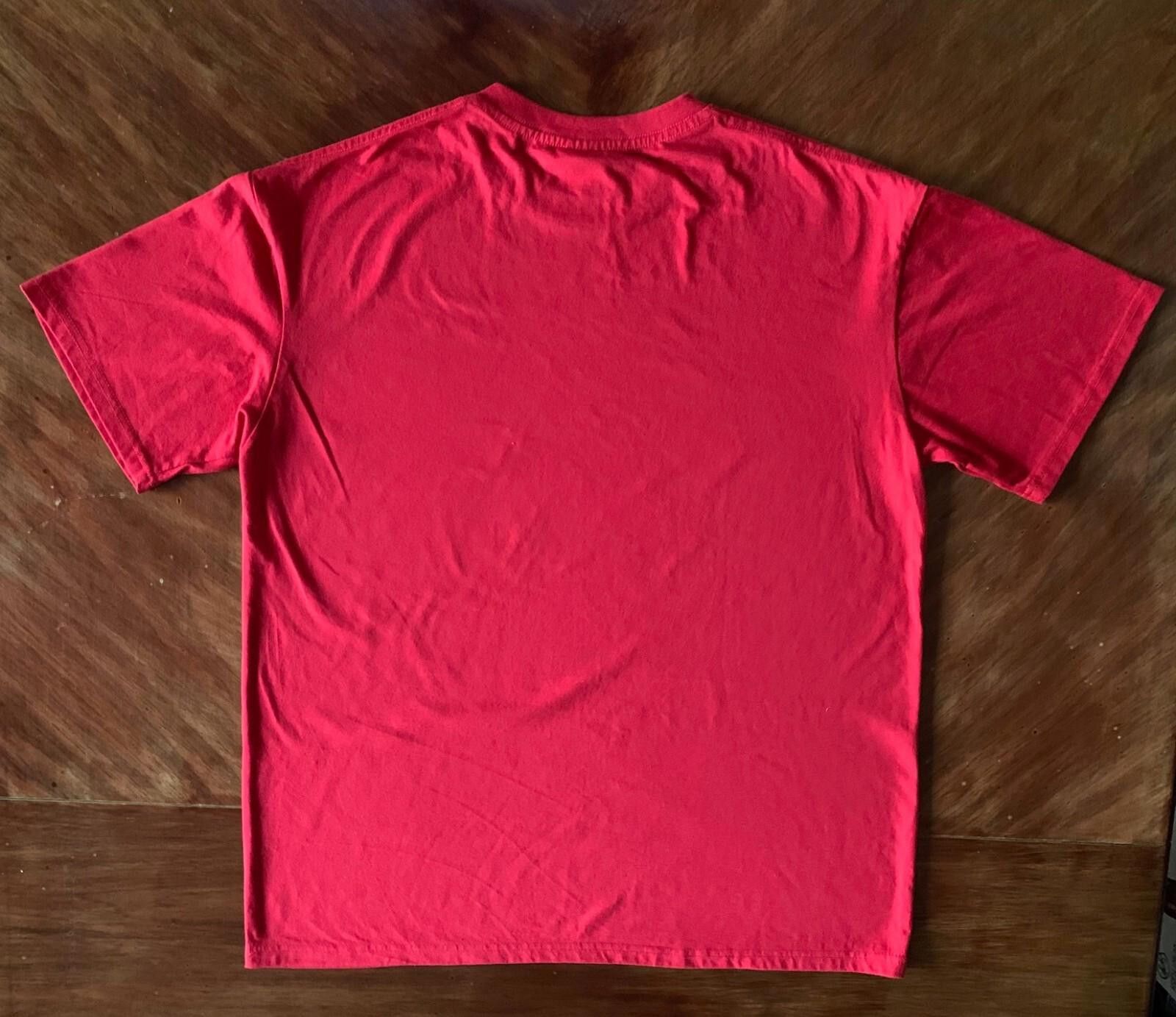The Unbranded Brand Men's New Red 100% Cotton 2XL T-shirt Size US XXL / EU 58 / 5 - 1 Thumbnail