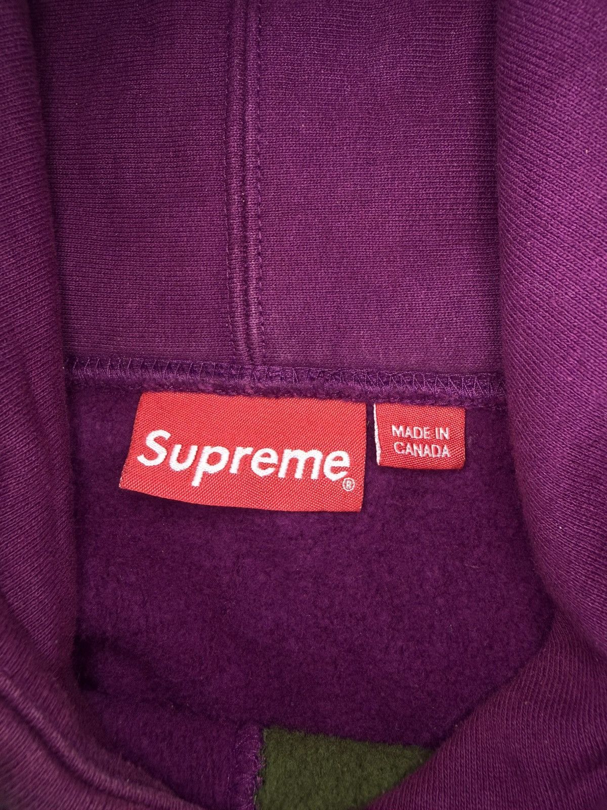 Supreme Supreme Split Old English Hoodie Large Size US L / EU 52-54 / 3 - 2 Thumbnail