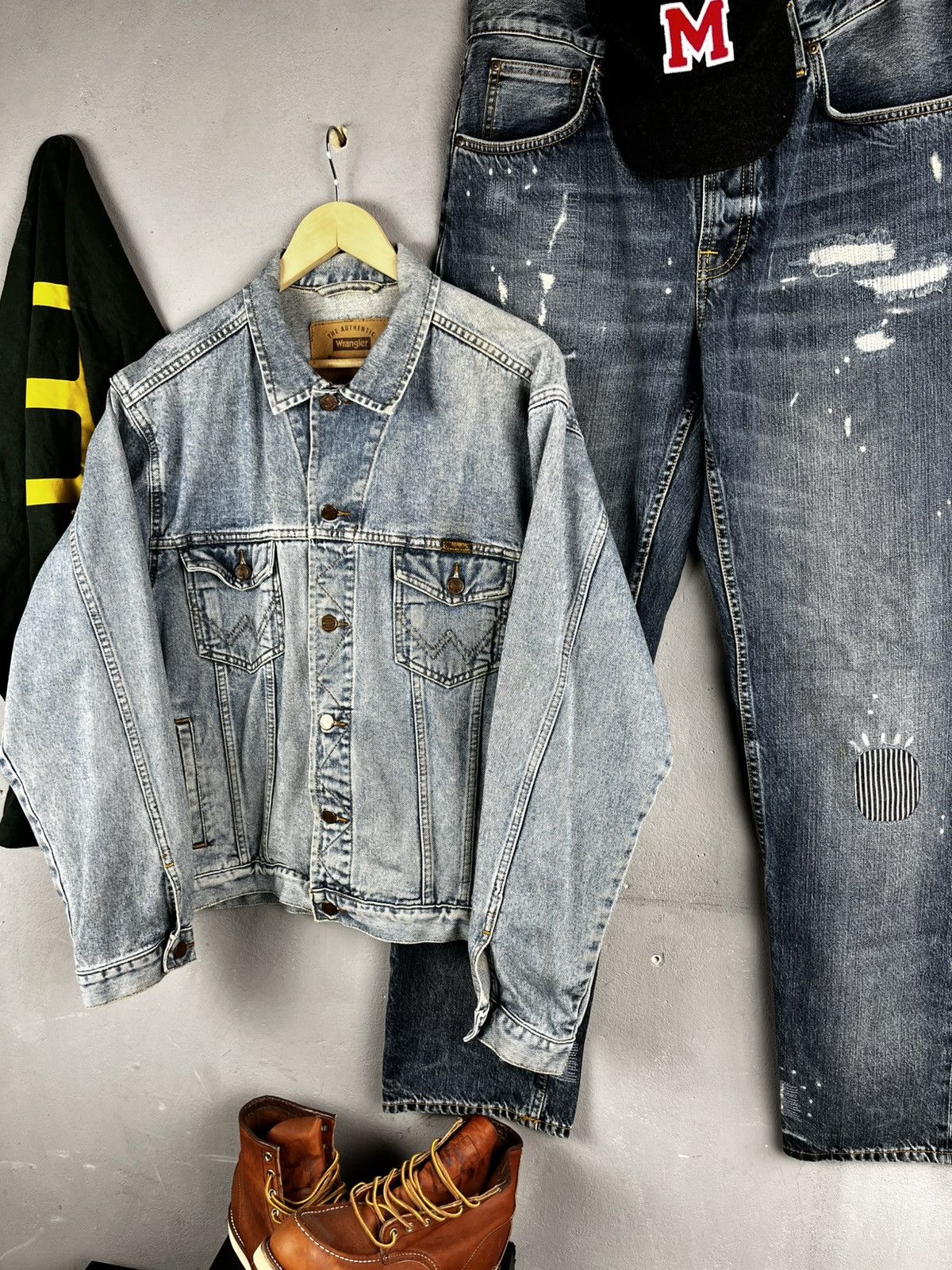Wrangler Wrangler wester jeans jacket vintage Size US L / EU 52-54 / 3 - 9 Thumbnail