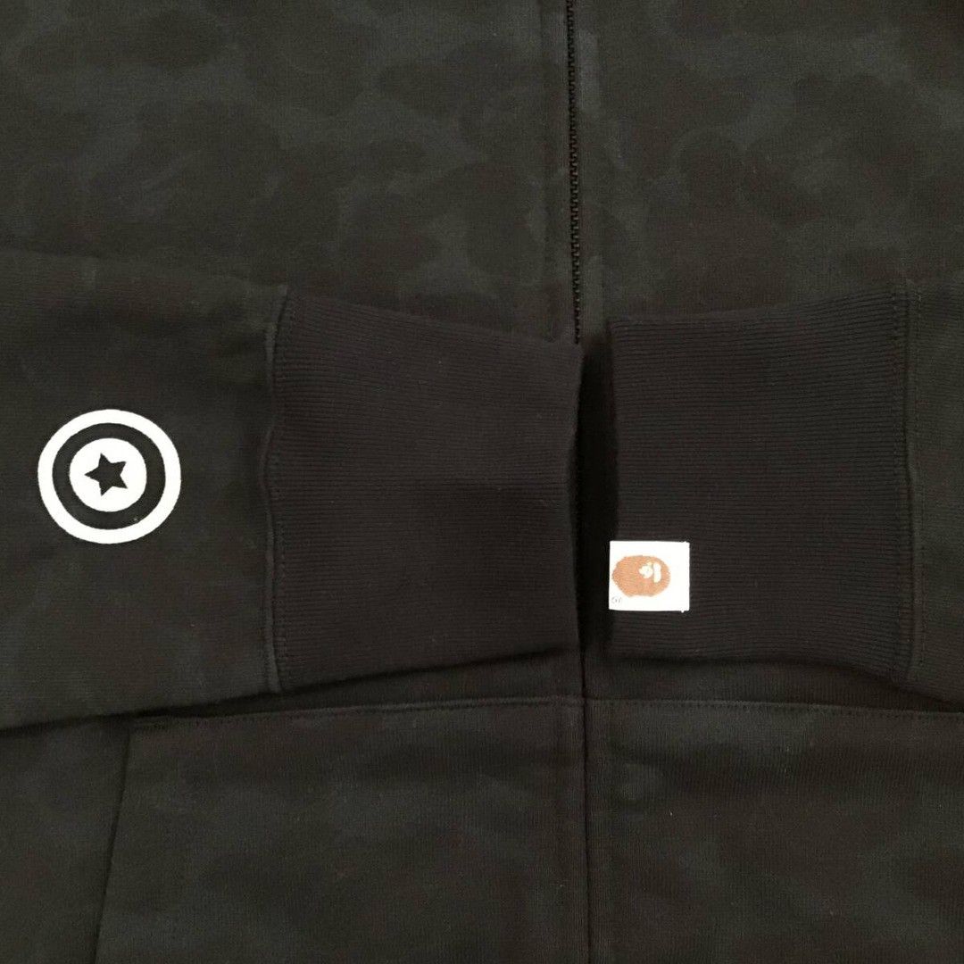 Bape 🔥Limited to 50🔥 BAPE SENSE Solid camo shark full zip hoodie Size US S / EU 44-46 / 1 - 8 Thumbnail