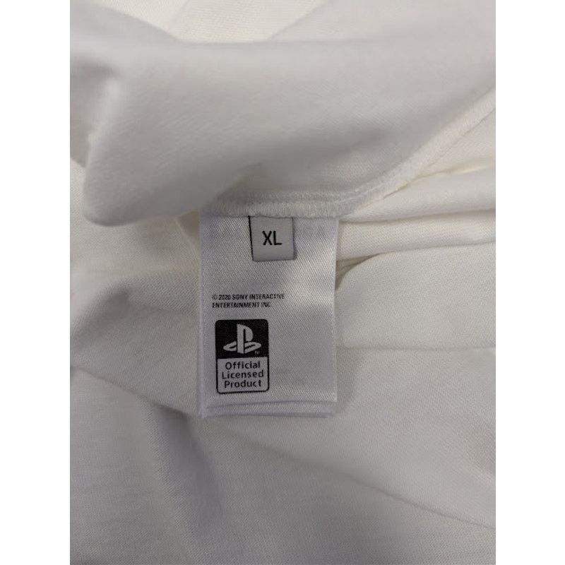 Balenciaga × Playstation o1rshd1 5 Boxy Logo T-Shirt in White / Black Size US XL / EU 56 / 4 - 15 Thumbnail