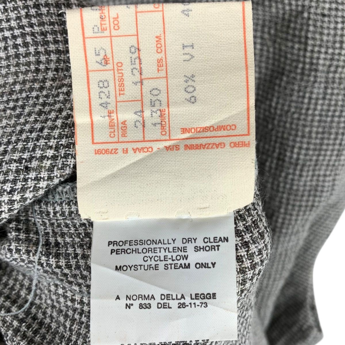 Vintage PIERO GAZZARRINI Nova Check Tartan Button Up Long Vest Size M / US 6-8 / IT 42-44 - 6 Thumbnail