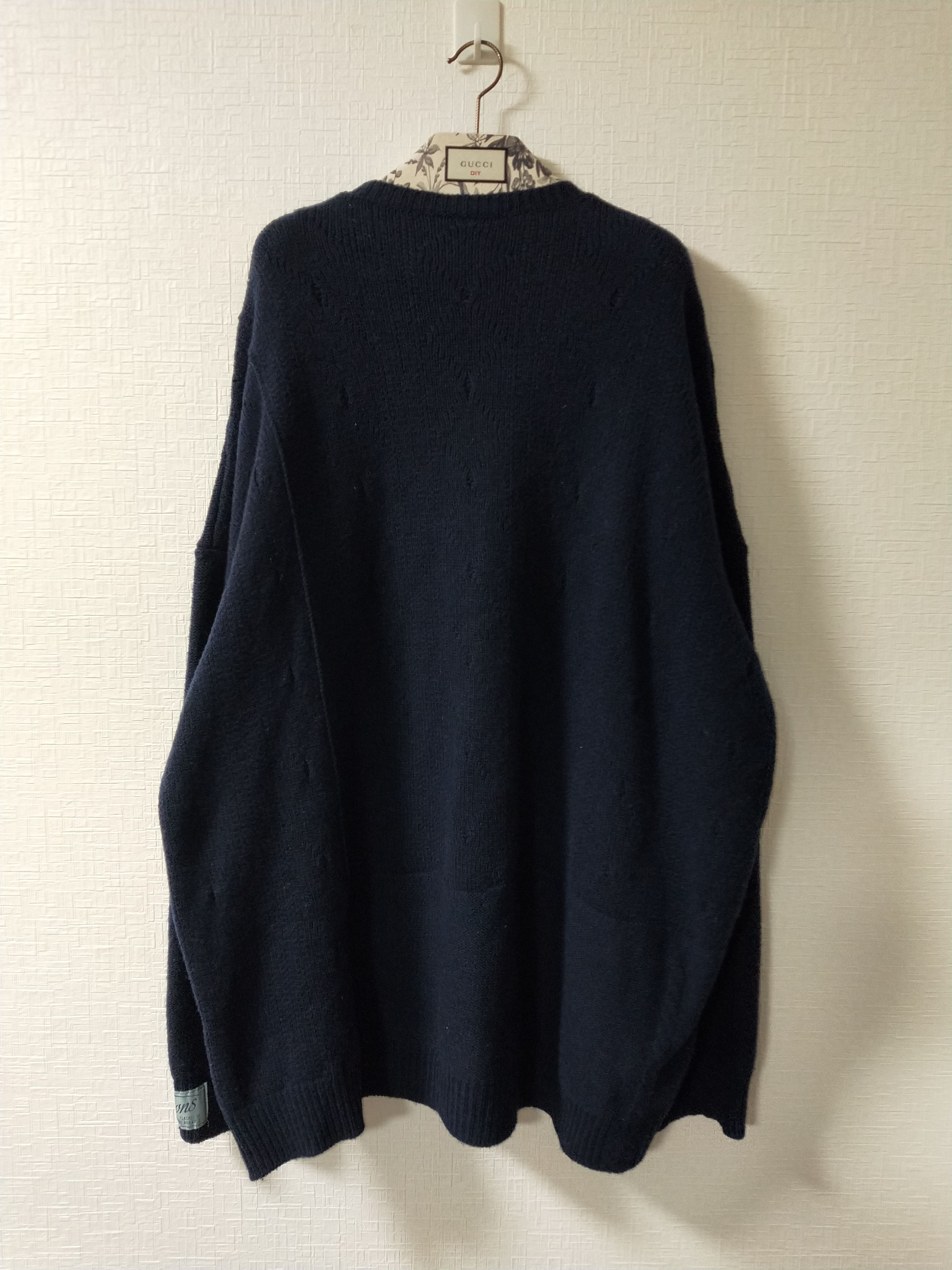 Raf Simons Berlin Universitat Sweater Size US XXL / EU 58 / 5 - 2 Thumbnail
