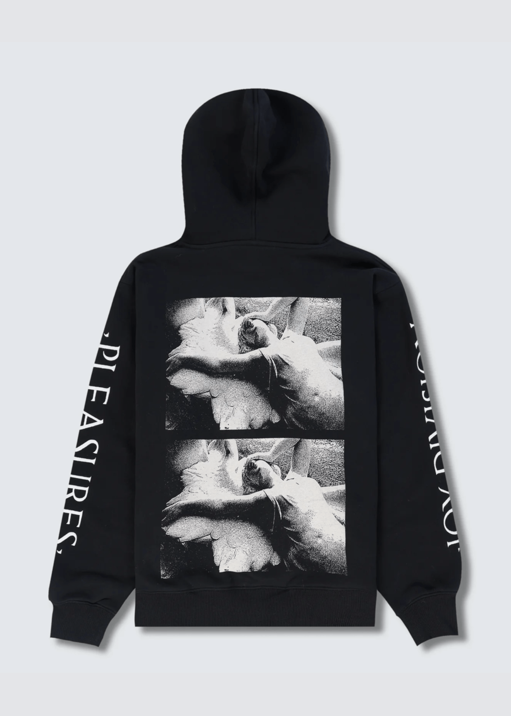 image of Joy Division x Pleasures Tear Up Hoodie in Black, Men's (Size Small)