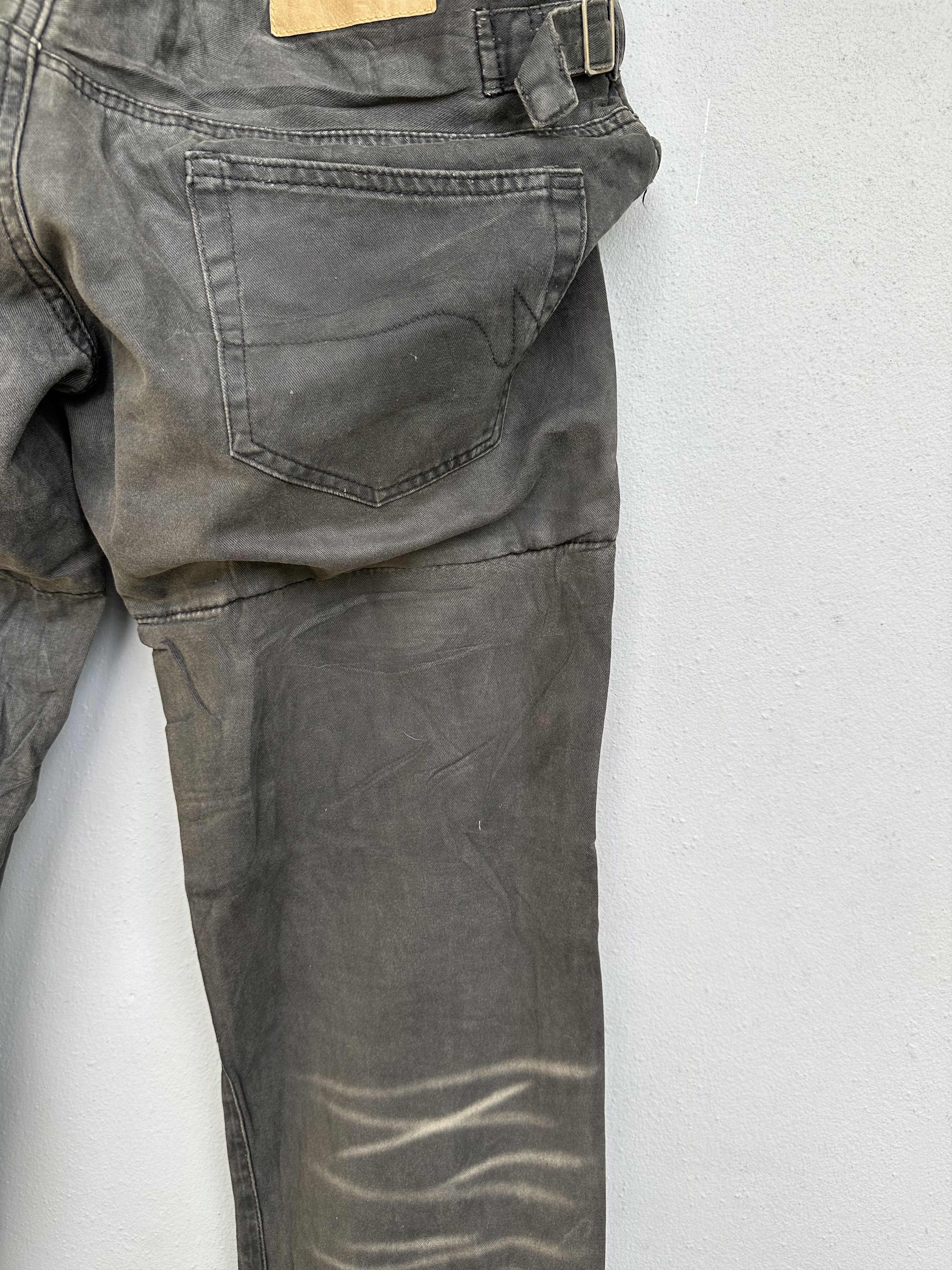 Japanese Brand Rare Savignac De Denim Double Waist Seditionaries Distressed Size US 32 / EU 48 - 22 Thumbnail