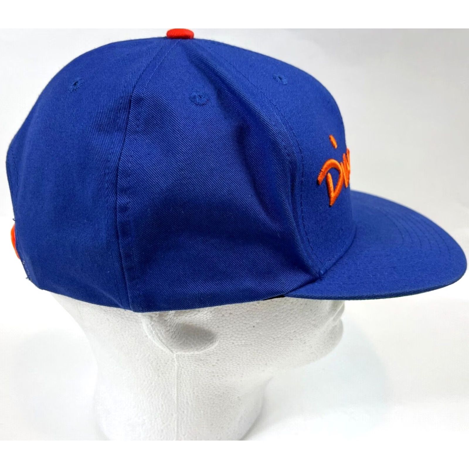 Diamond Supply Co. VINTAGE Diamond Supply Co. Snapback Hat Unisex Adults One Size Blue Embroidered Adjustable Cotton Streetwear Hat Mens Size ONE SIZE - 5 Thumbnail