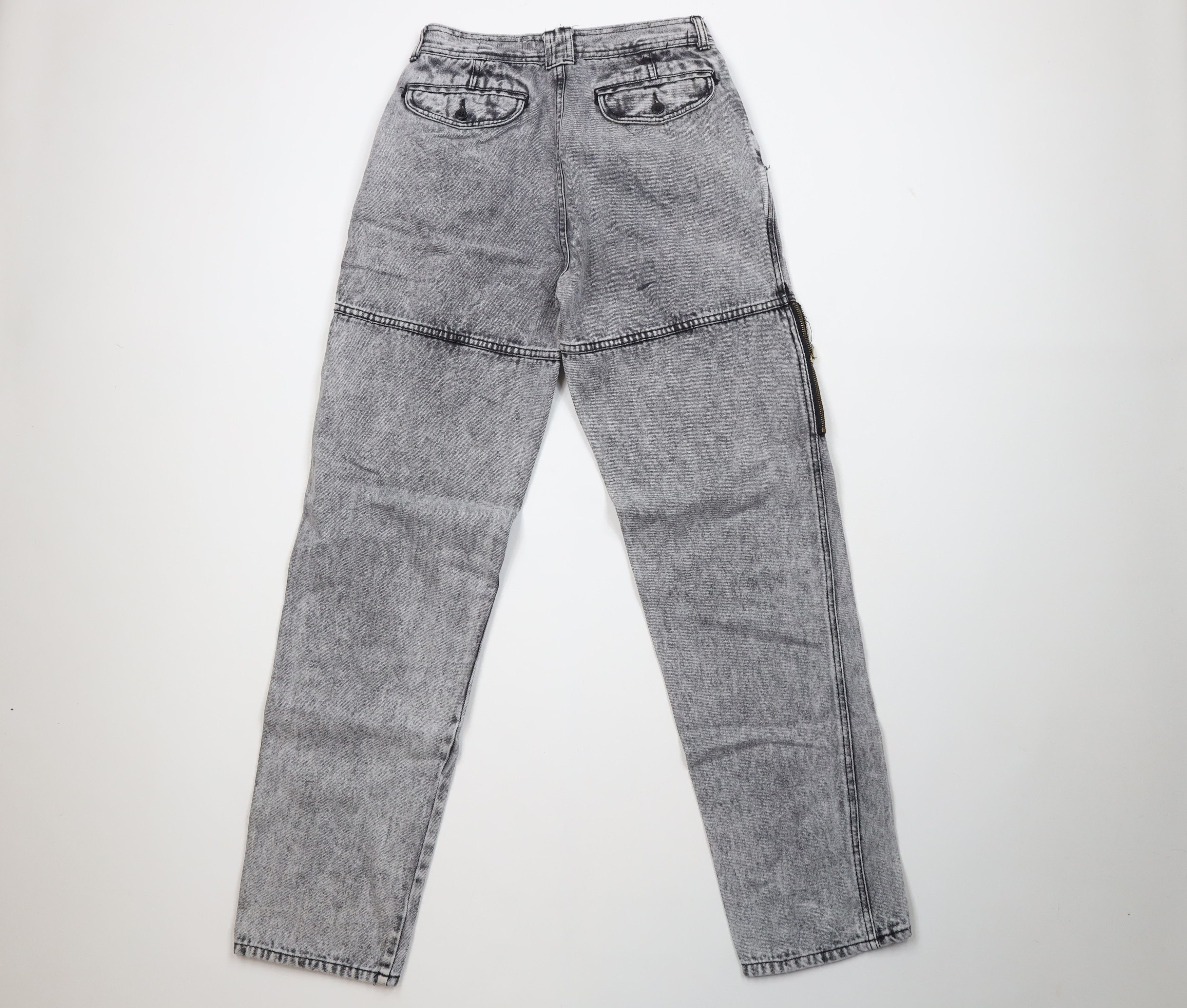 Vintage Vintage 90s Streetwear Relaxed Fit Acid Wash Denim Jeans Size US 30 / EU 46 - 9 Thumbnail