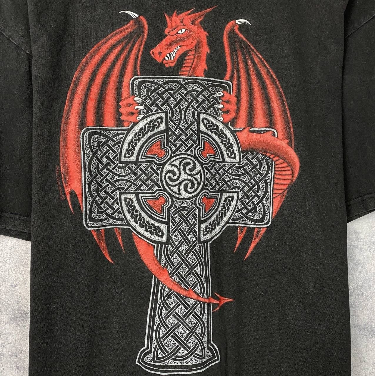 Vintage Dragon Vintage Tee Men's Size M Black Short Sleeve ` Size US M / EU 48-50 / 2 - 4 Thumbnail