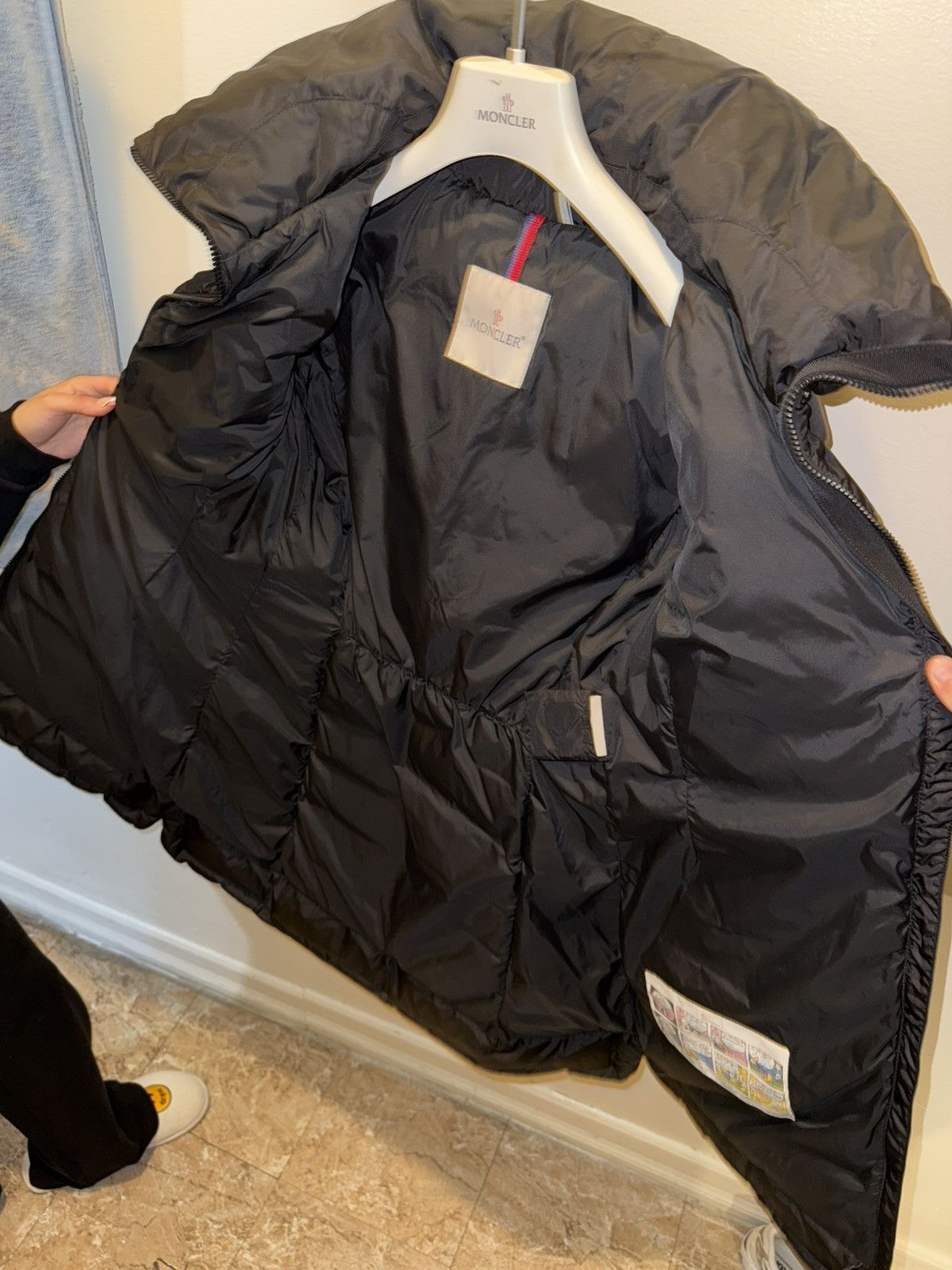 Moncler Moncler Gie Hooded Long Down Jacket Black Size XS / US 0-2 / IT 36-38 - 7 Thumbnail