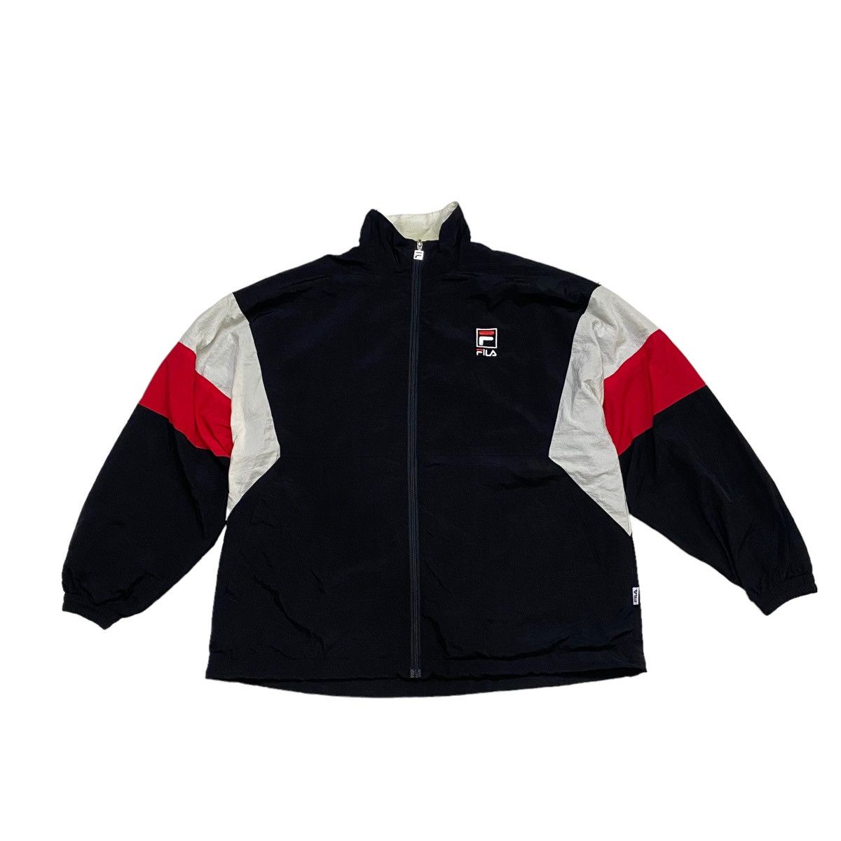 Fila × Vintage FILA VINTAGE EMBROIDERY BIG BACK LOGO WINDBEAKER Size US M / EU 48-50 / 2 - 2 Thumbnail