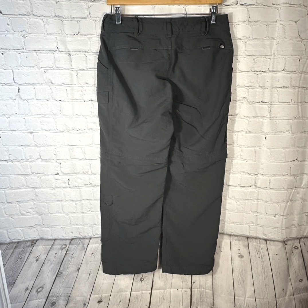 The North Face THE NORTH FACE Pants Womens 8 Short Gray Convertible Lightweight Hiking Outdoor Size 30" / US 8 / IT 44 - 6 Thumbnail