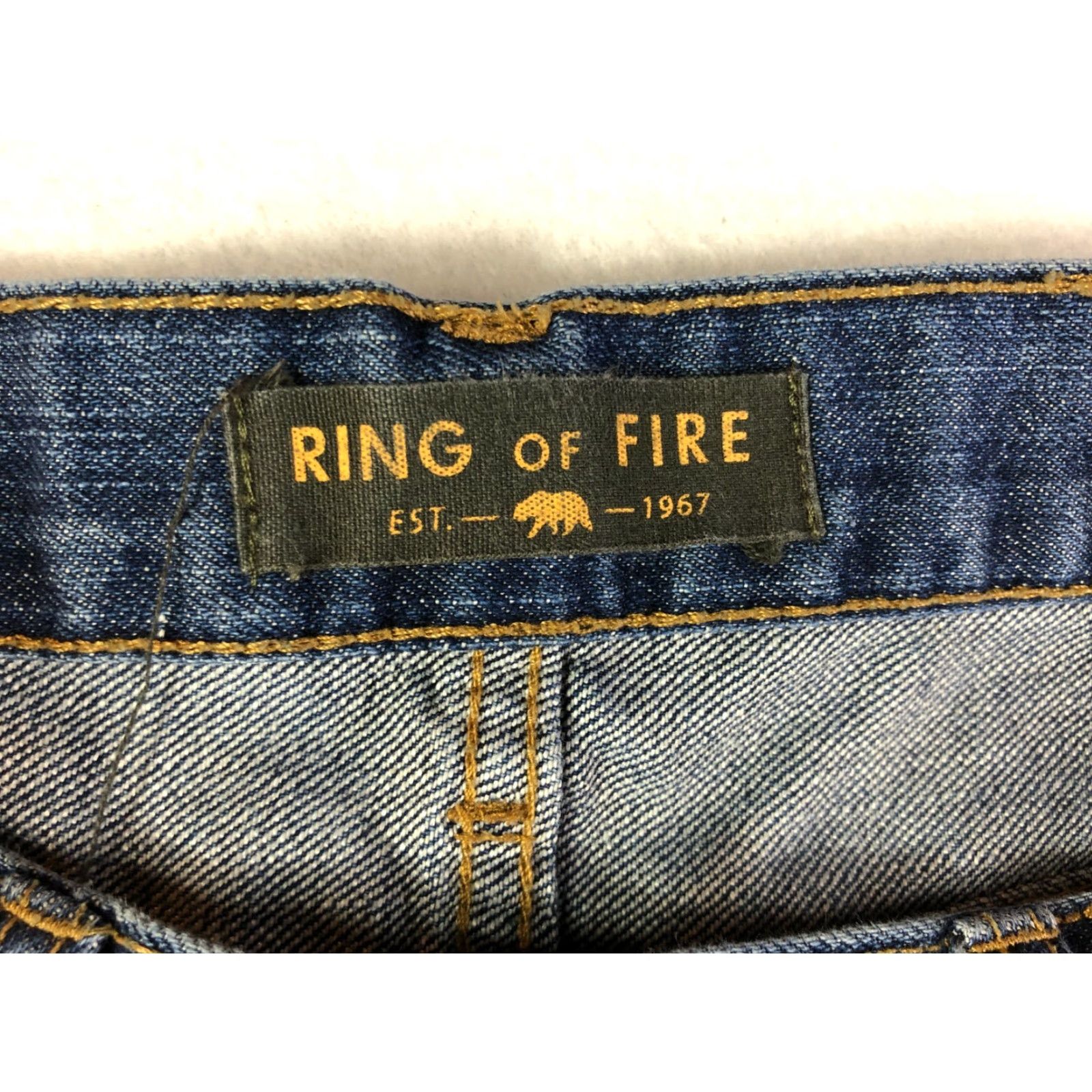 Ring Of Fire Ring of Fire Jeans Denim 26x26 Blue Ring of Fire 14 Boys Regular Cotton Medium Vintage No? Size US 26 / EU 42 - 4 Thumbnail