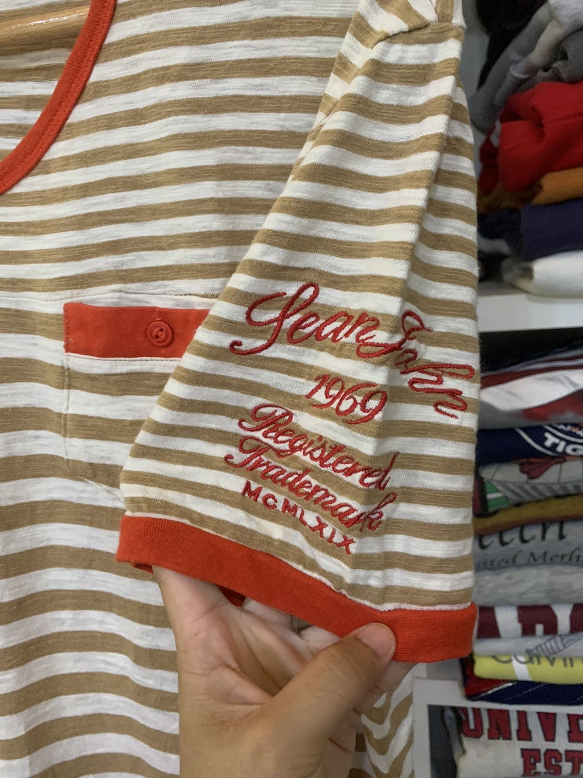 Sean John Sean john Stripe Tee Size US M / EU 48-50 / 2 - 7 Thumbnail