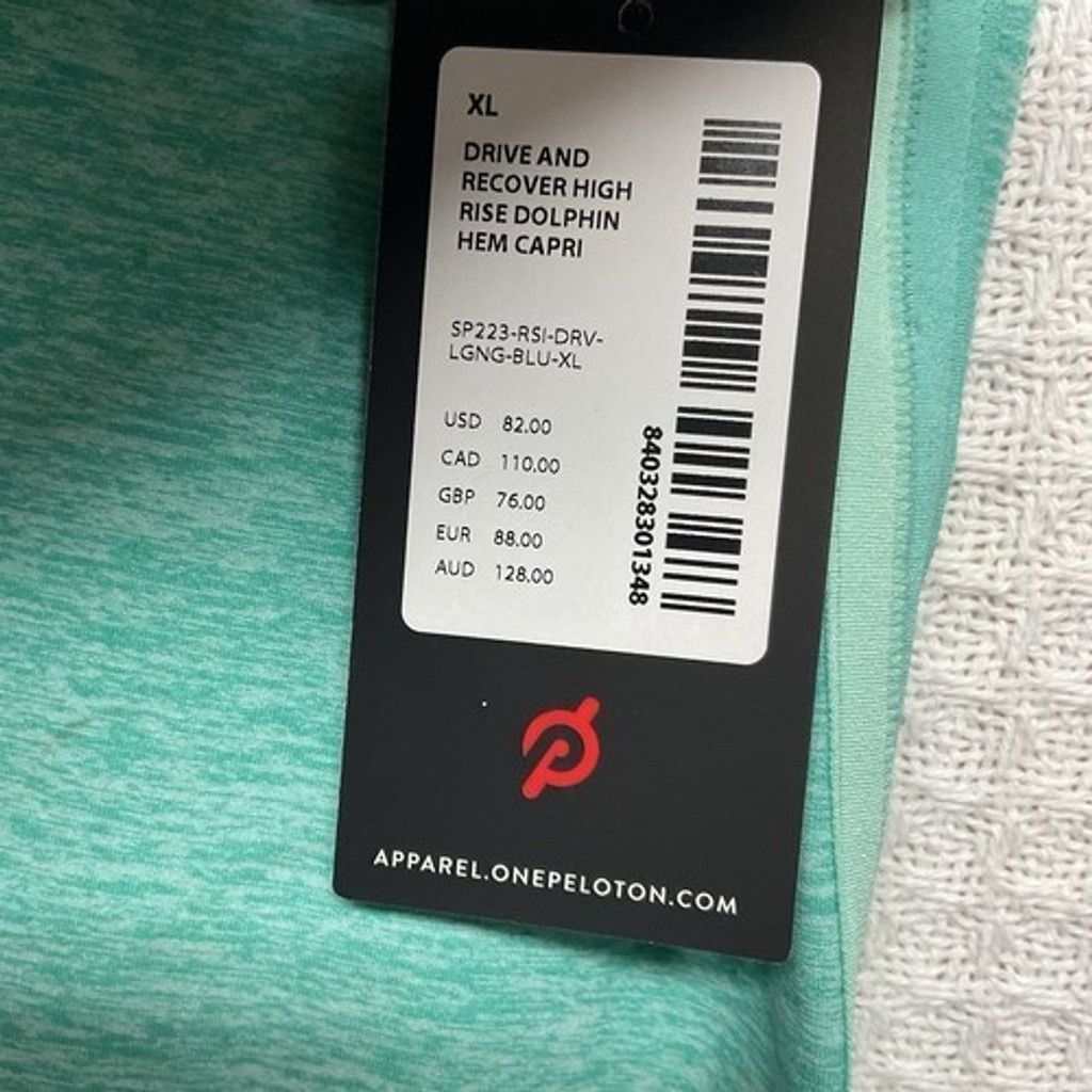 Peloton NWT Peloton Drive High Rise Dolphin Hem Leggings Women XL Size 30" / US 8 / IT 44 - 5 Thumbnail