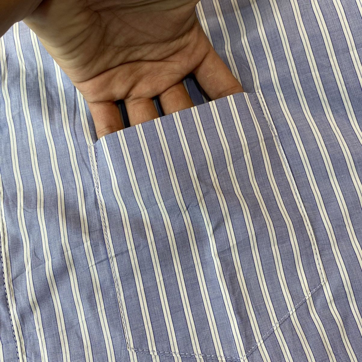 Juun.J Rare Juun.J striped Button up Shirt Size US L / EU 52-54 / 3 - 6 Thumbnail