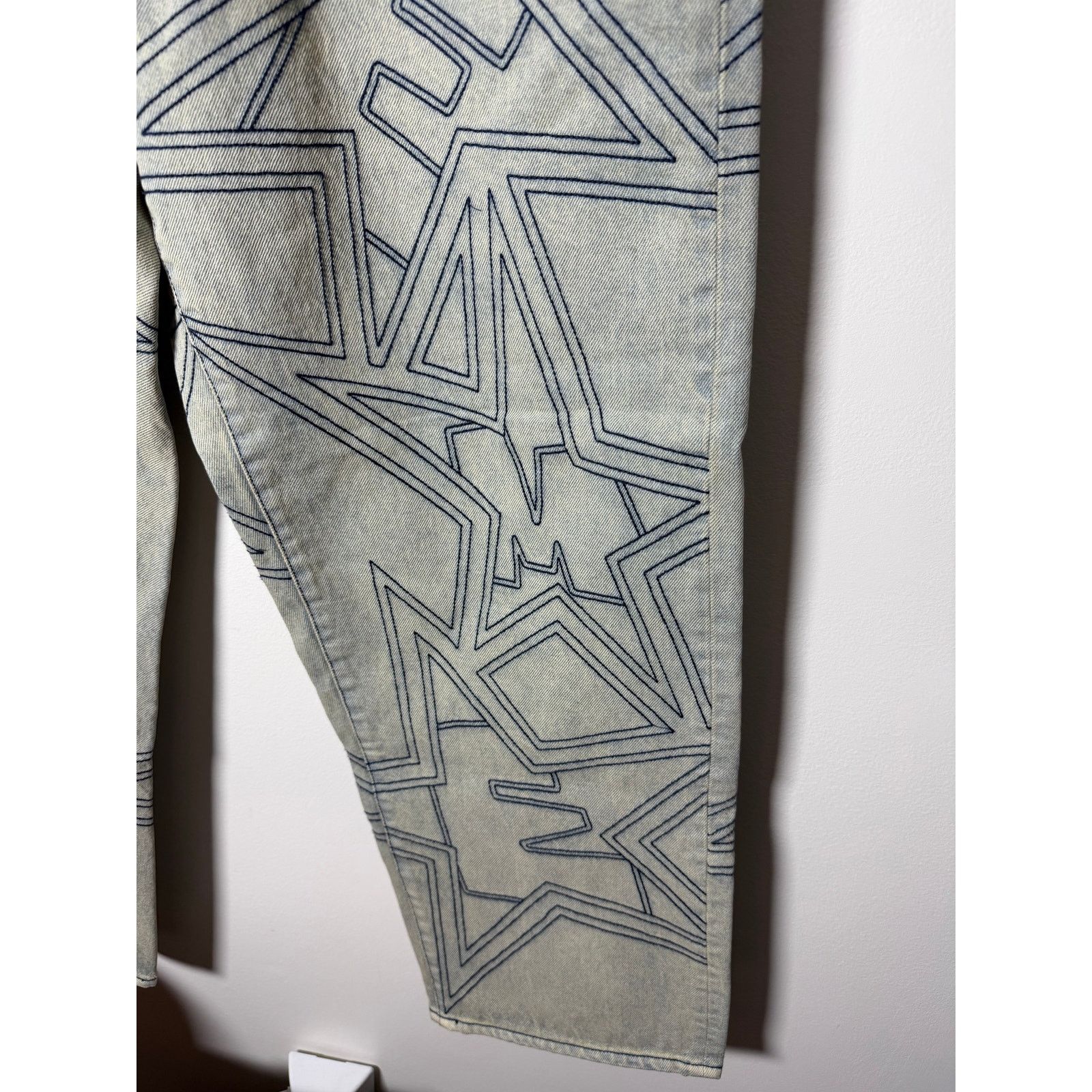 Supreme Supreme Stars Topstitch Baggy Jean 'Dirty' Size US 36 / EU 52 - 4 Thumbnail