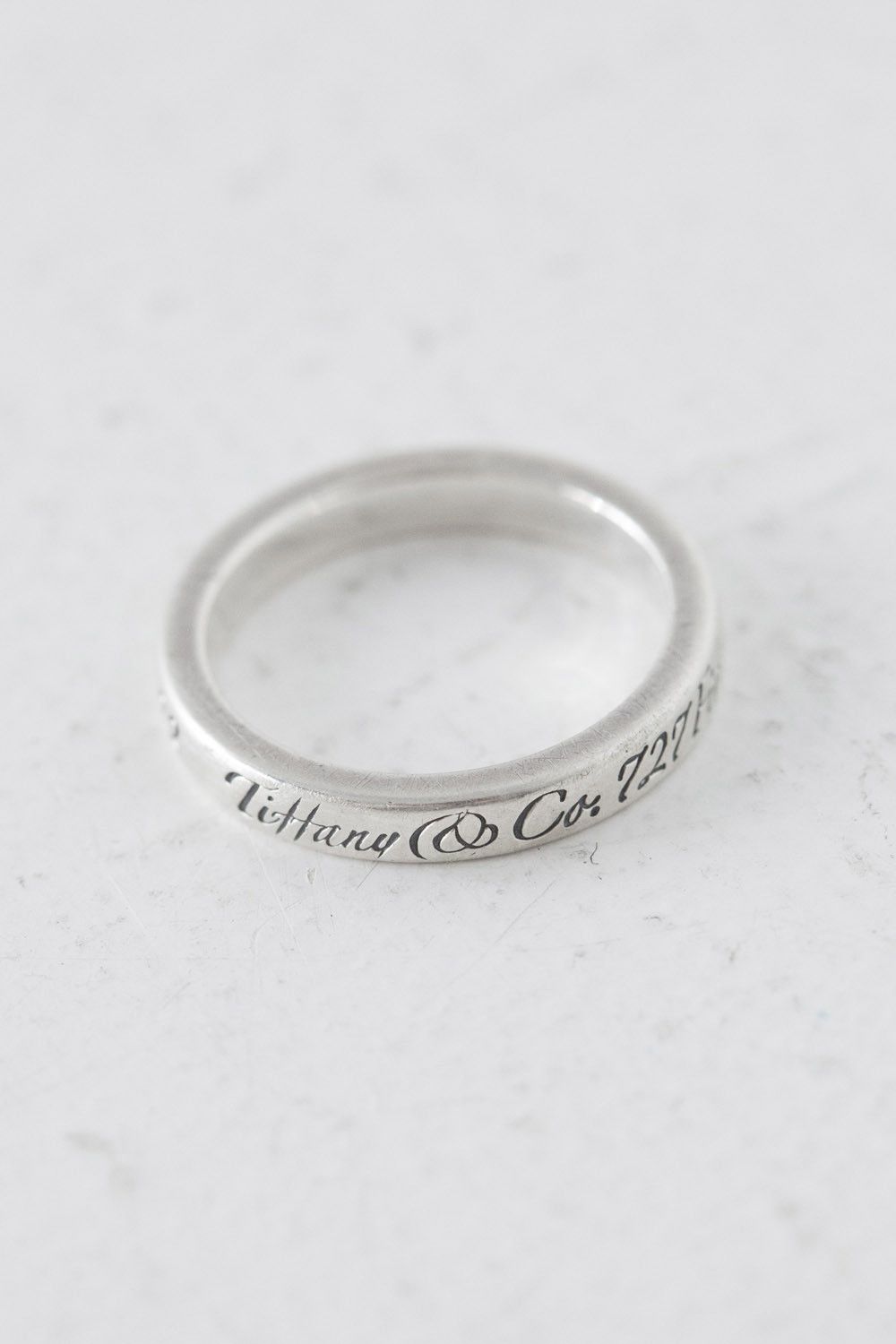 Tiffany& Co New York 10022 ring US 4.75