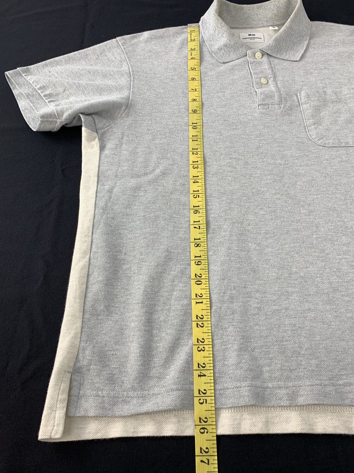 Engineered Garments Engineering Garment 2 Tone Plain Single Pocket Polo Tee Size US L / EU 52-54 / 3 - 10 Thumbnail