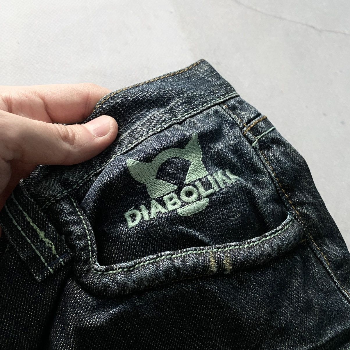 20471120 Distressed If Six Was Nine Style Punk Jeans LGB Y2K Size 30" / US 8 / IT 44 - 9 Thumbnail