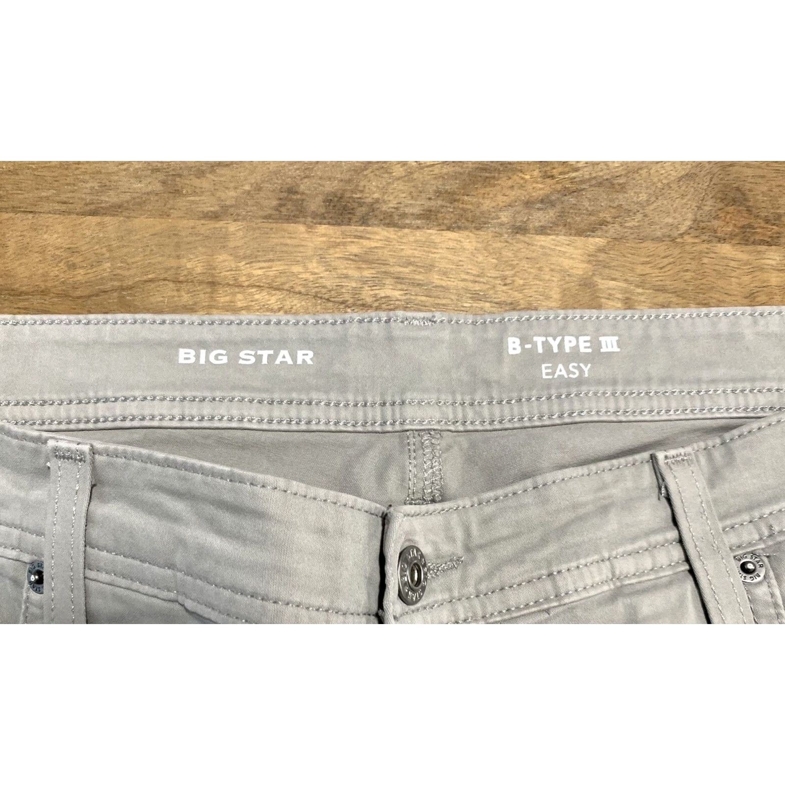 Vintage BIG STAR Men’s Jeans Shirt? No, Confusion. Size US 38 / EU 54 - 3 Thumbnail