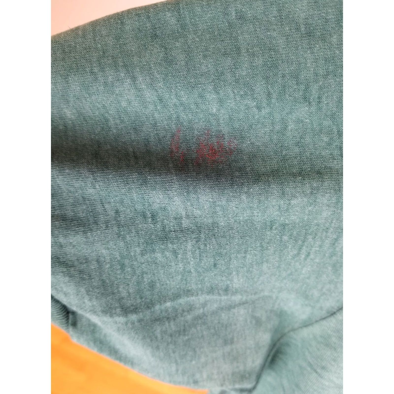 Vintage VINTAGE STANFIELD GREEN ONE POCKET T-SHIRT SZ LARGE SHIRT Men XS? Size US L / EU 52-54 / 3 - 7 Thumbnail