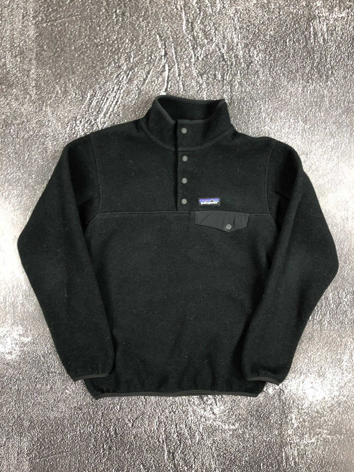 image of Patagonia Fleece Zip in Black, Men's (Size XS)