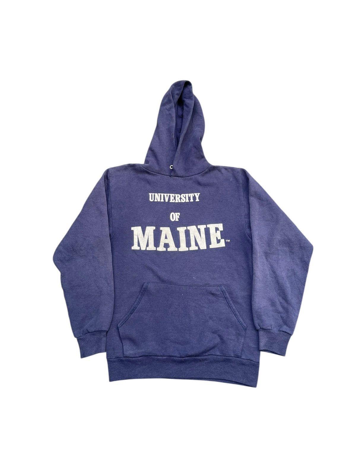 Jerzees Vintage University Of Maine Faded Hoodie Size US S / EU 44-46 / 1 - 1 Thumbnail