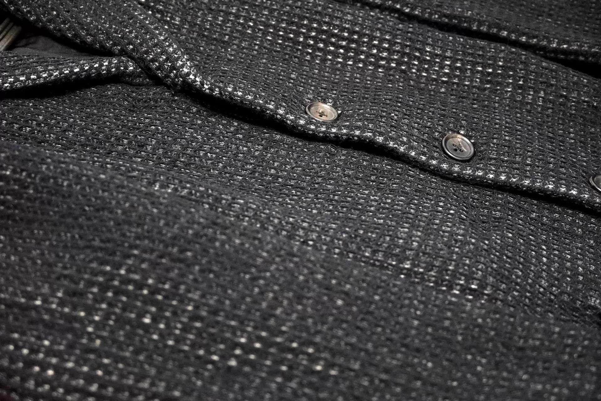 Yohji Yamamoto Yohji Yamamoto 1997AW Waffle Knit Jacket M Size US M / EU 48-50 / 2 - 4 Thumbnail