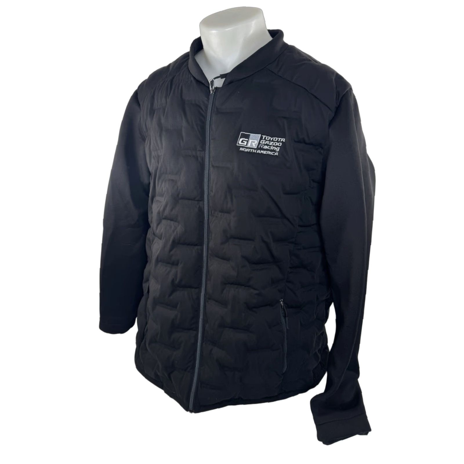 Vintage TOYOTA GAZOO RACING Mens 3XL North End Insulated Quilted Jacket Black - EXCELLENT Jacket Mens 3XL North End Insulated Quilted Racing Black Size US XXL / EU 58 / 5 - 1 Thumbnail