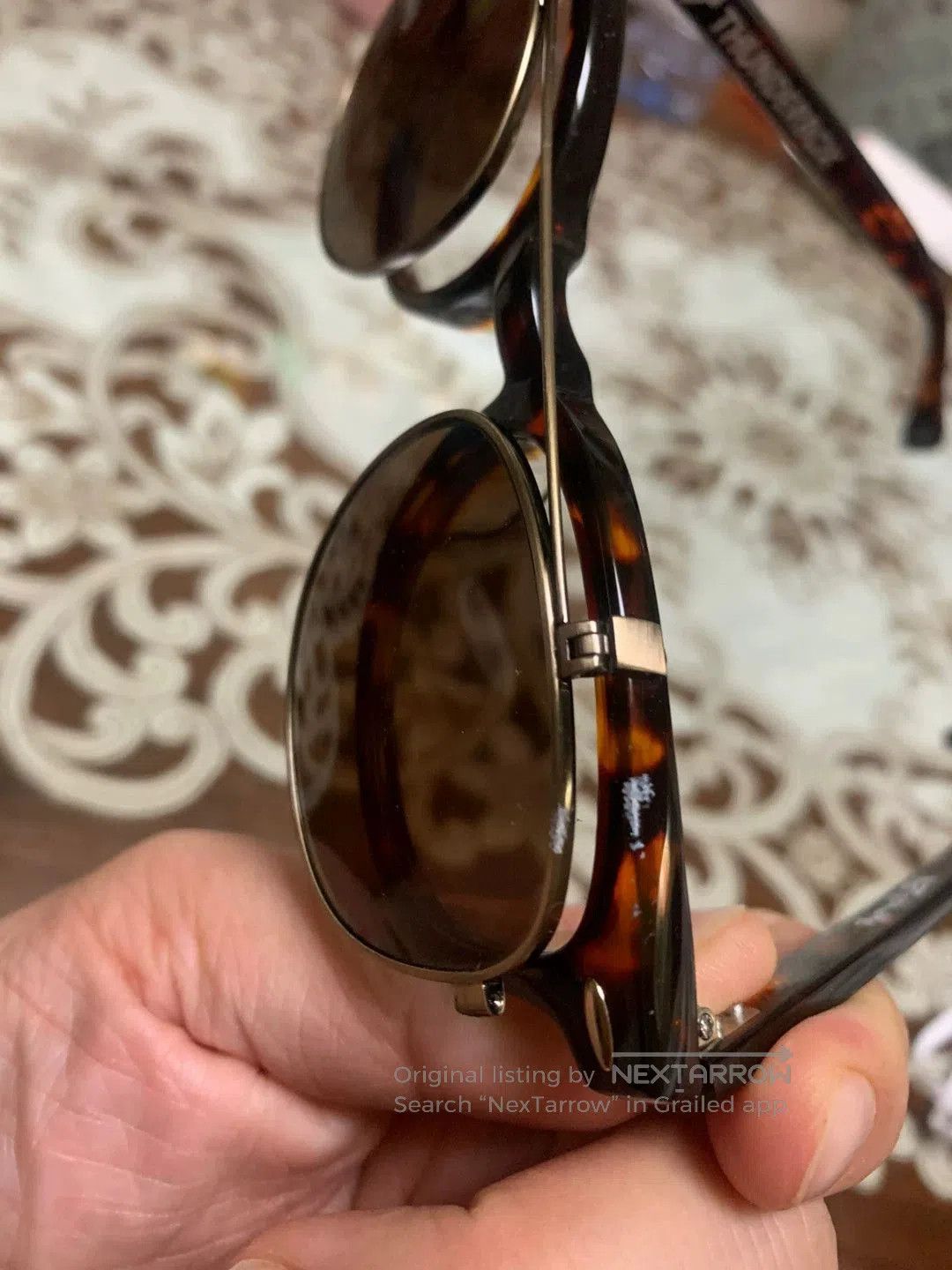 45rpm Metronome Tortoiseshell Sunglasses. Size ONE SIZE - 9 Thumbnail
