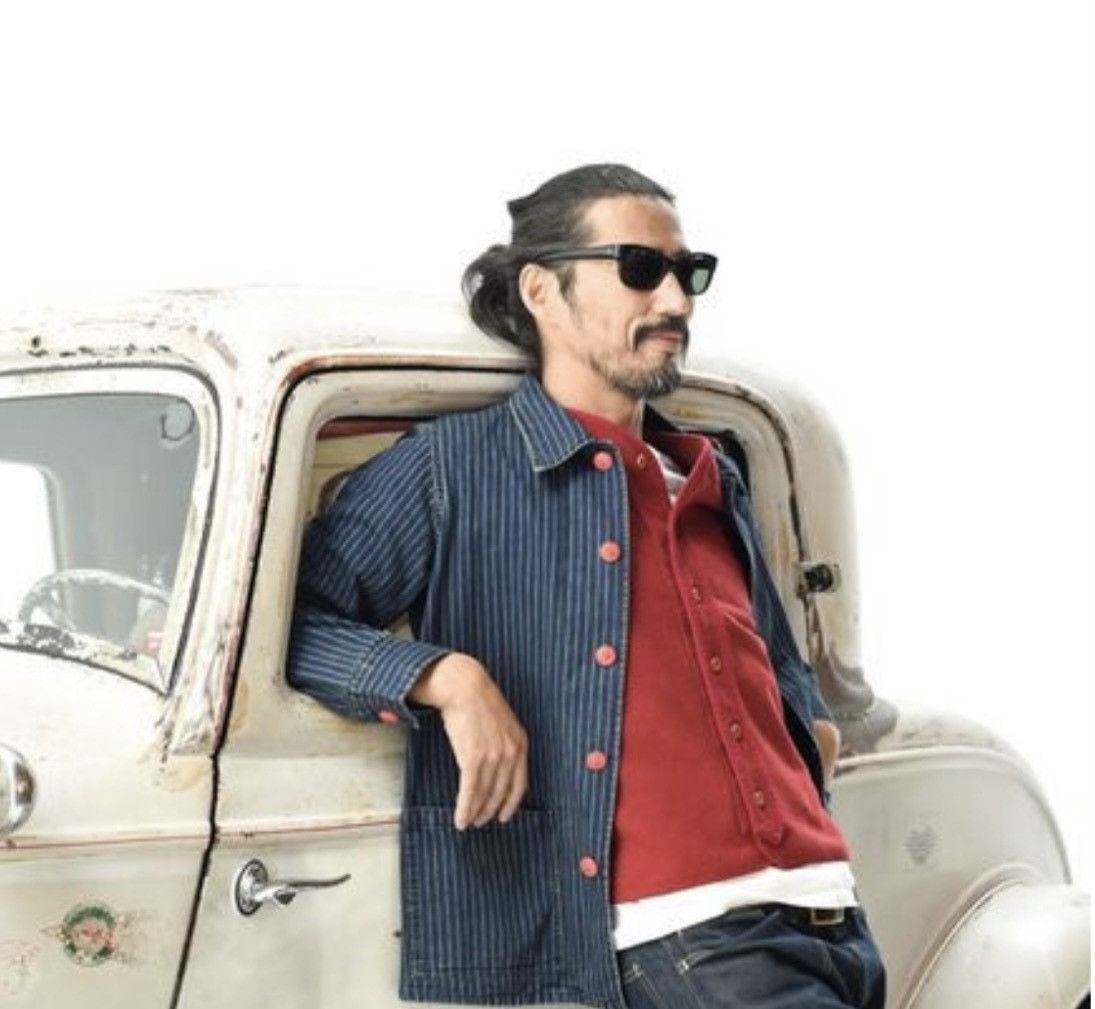 Visvim Wabash Stripe Denim Coverall Jacket SS15 Size US S / EU 44-46 / 1 - 4 Thumbnail