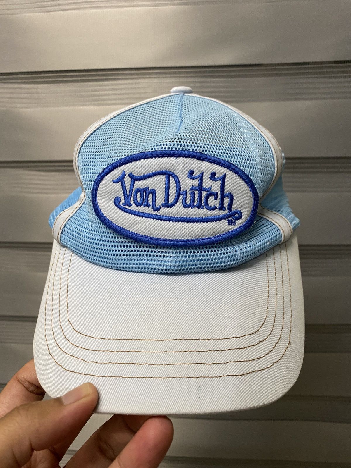 Vintage × Von Dutch VTG Von Dutch Trucker Fully Mesh Hat Size ONE SIZE - 1 Thumbnail