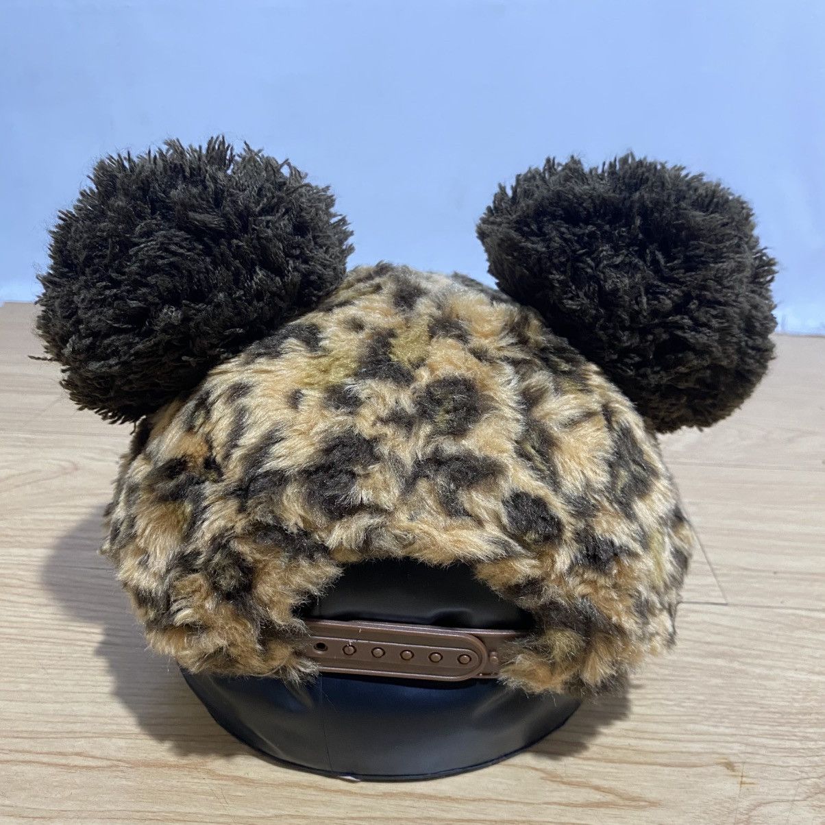 Cartoon Network × Disney 💥LIMITED💥 Mickey Mouse Fan Cap Leopard Pattern Size ONE SIZE - 7 Thumbnail