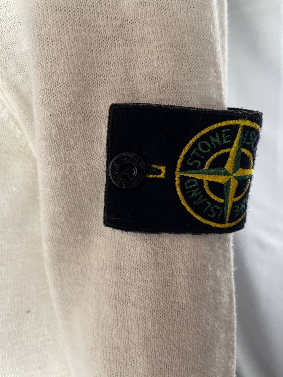 Stone Island Stone Island Sweater V Neck White Size US M / EU 48-50 / 2 - 7 Thumbnail