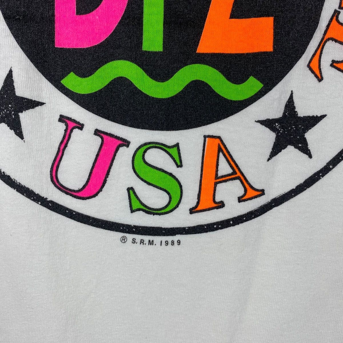 Vintage Vintage 80's DRUG FREE ZONE Usa Graphic Tee Shirt Large Size Size US L / EU 52-54 / 3 - 3 Thumbnail