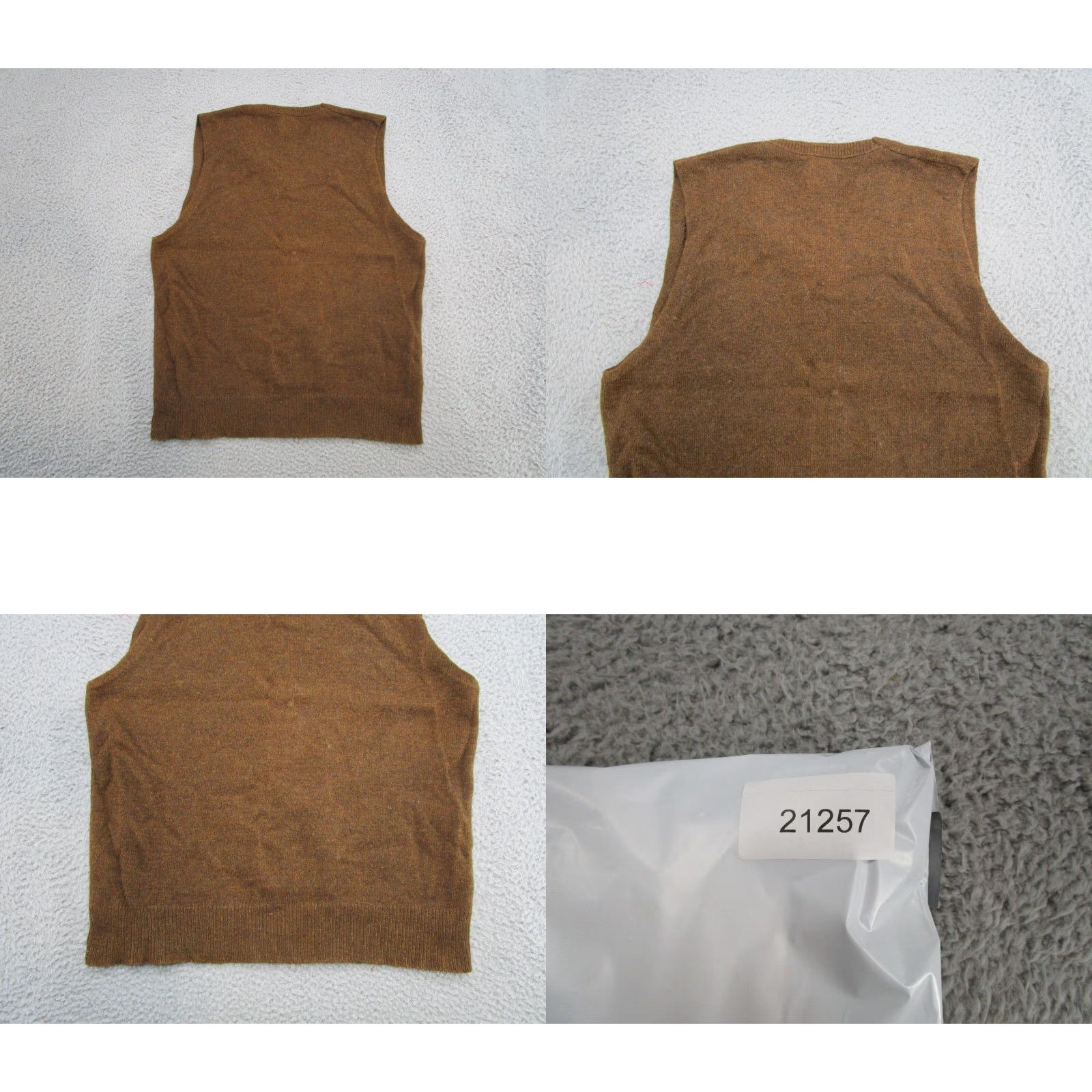 Vintage VINTAGE Campus Wool Knit Vest Brown Retro Women L Reading Size L Size L / US 10 / IT 46 - 8 Thumbnail