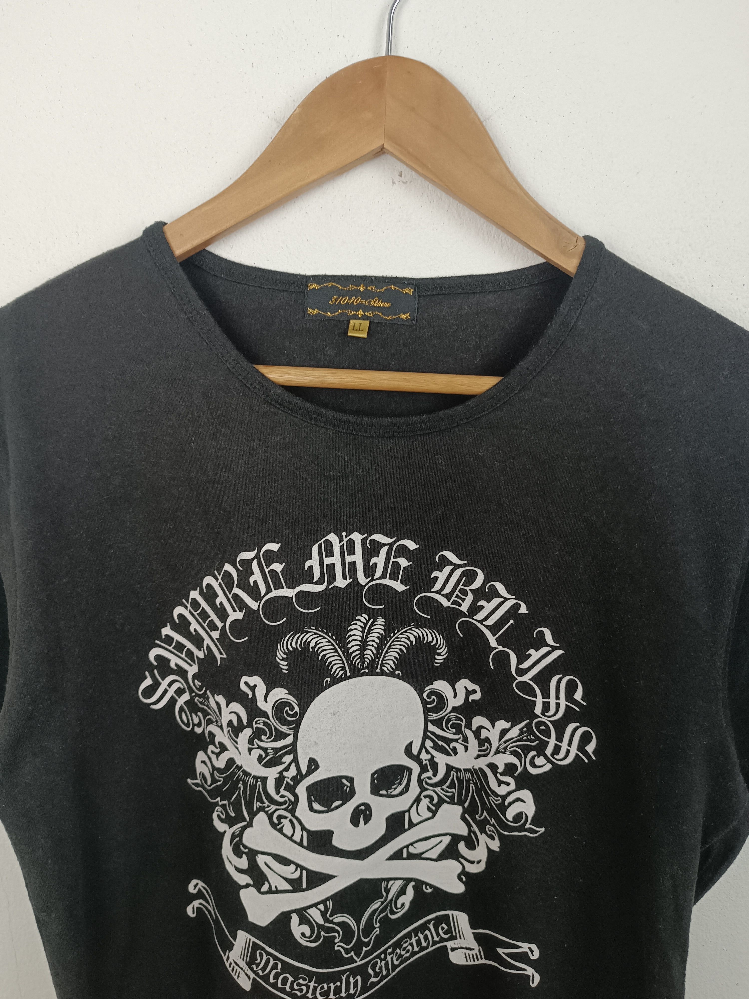 Other VINTAGE Y2K SUPREME BLISS SKULL AFFLICTION IFSIXWASNINE PUNK Size US M / EU 48-50 / 2 - 6 Thumbnail