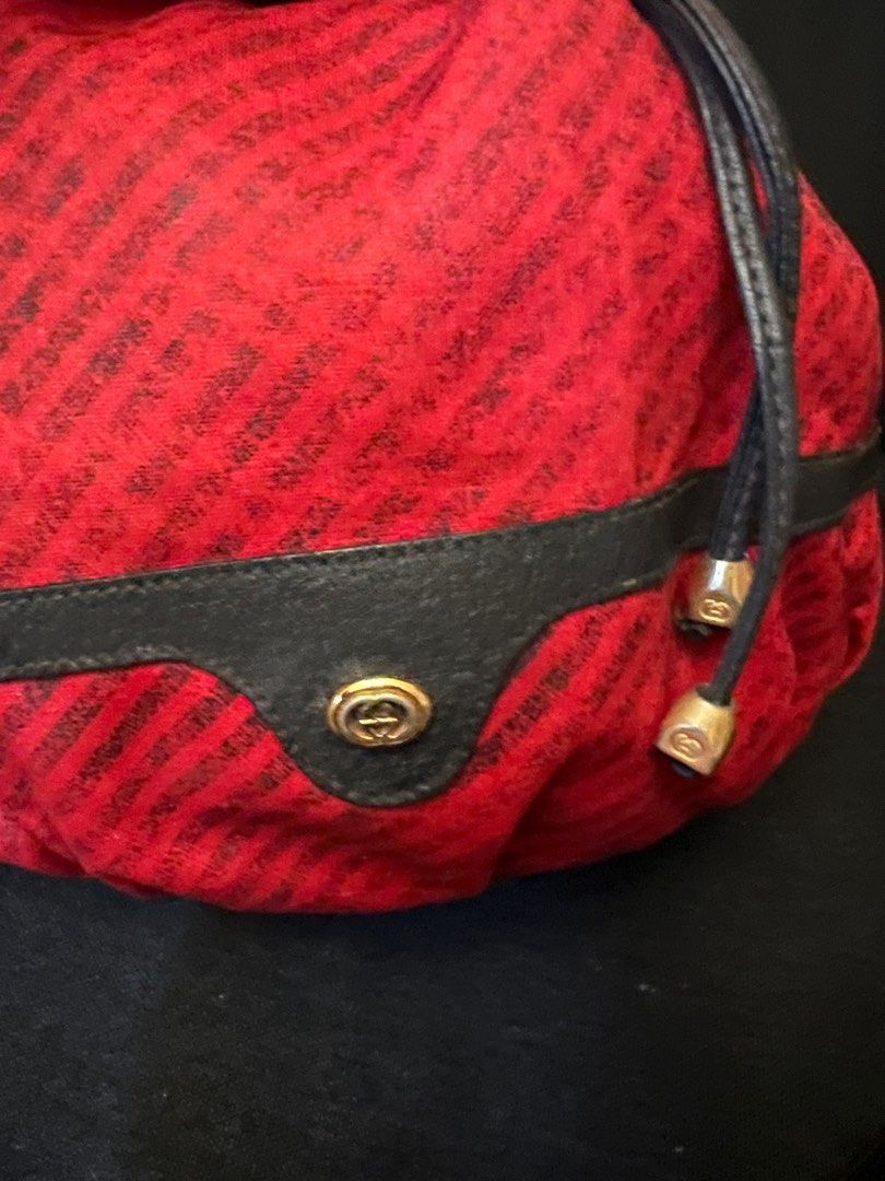 Gucci Vintage Gucci drawstring bag Size ONE SIZE - 3 Thumbnail