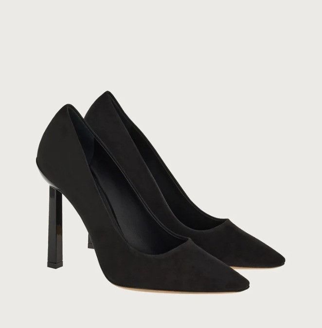 Salvatore Ferragamo o1s1rm0924 High Heels in Black Size US 8.5 / IT 38.5 - 5 Thumbnail