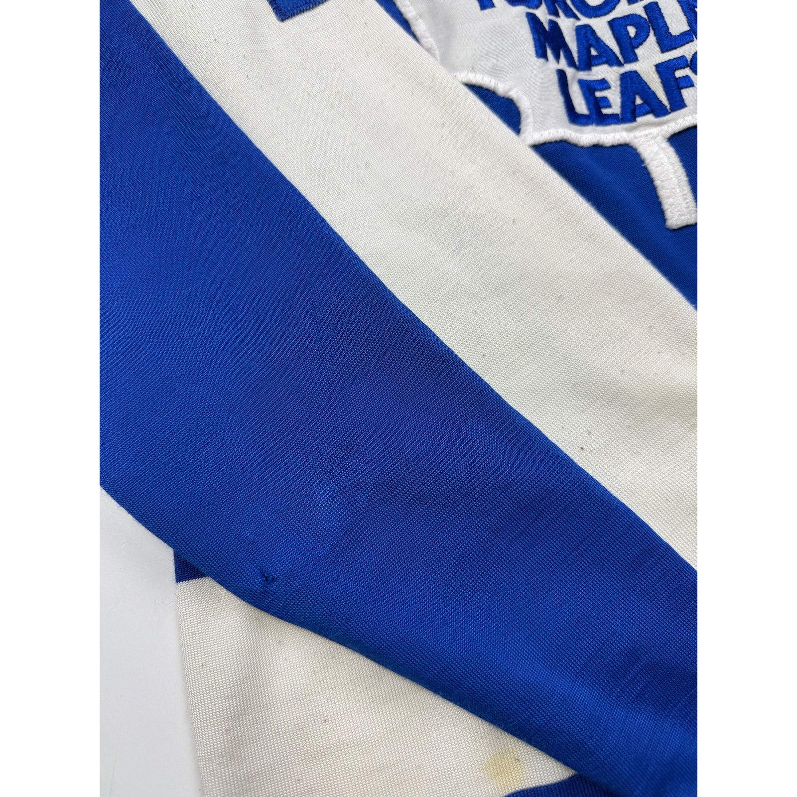Vintage Vintage 80s Toronto Maple Leafs Stitched SK Knit Jersey S Size US S / EU 44-46 / 1 - 7 Thumbnail