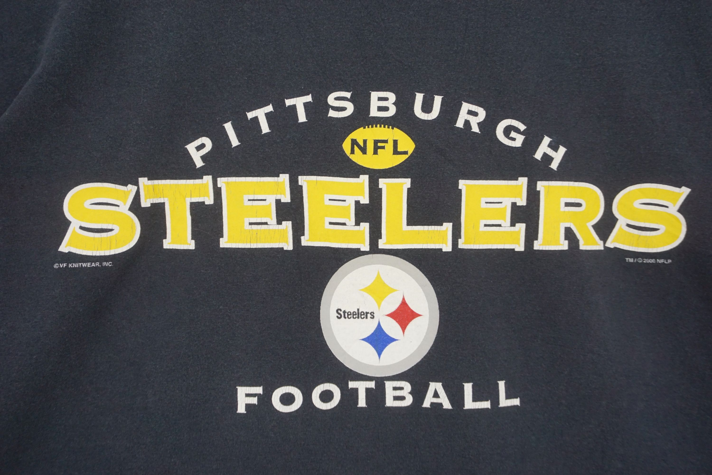 NFL Vintage Pittsburgh Steelers NFL Lee Total Cotton Tee Size US L / EU 52-54 / 3 - 3 Thumbnail