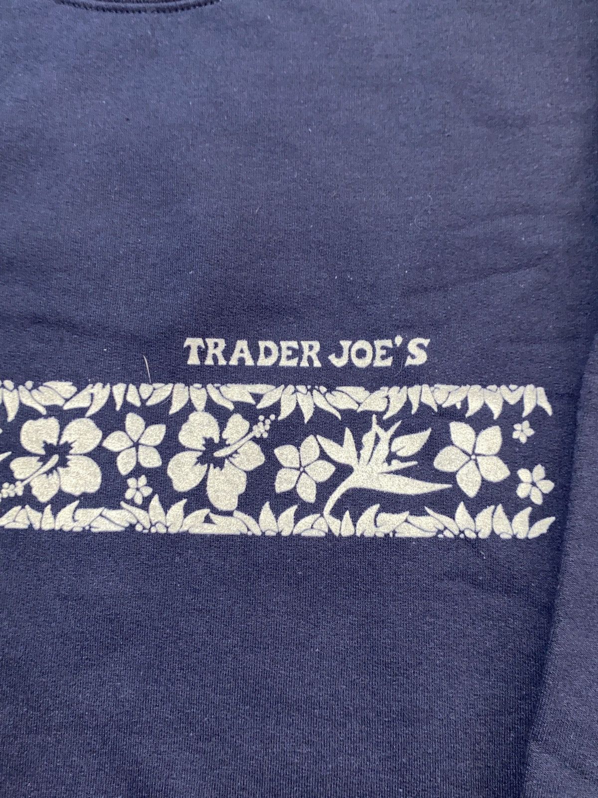 Cotton Traders Vtg Trader Joe's Crewneck Navy Size US L / EU 52-54 / 3 - 2 Thumbnail