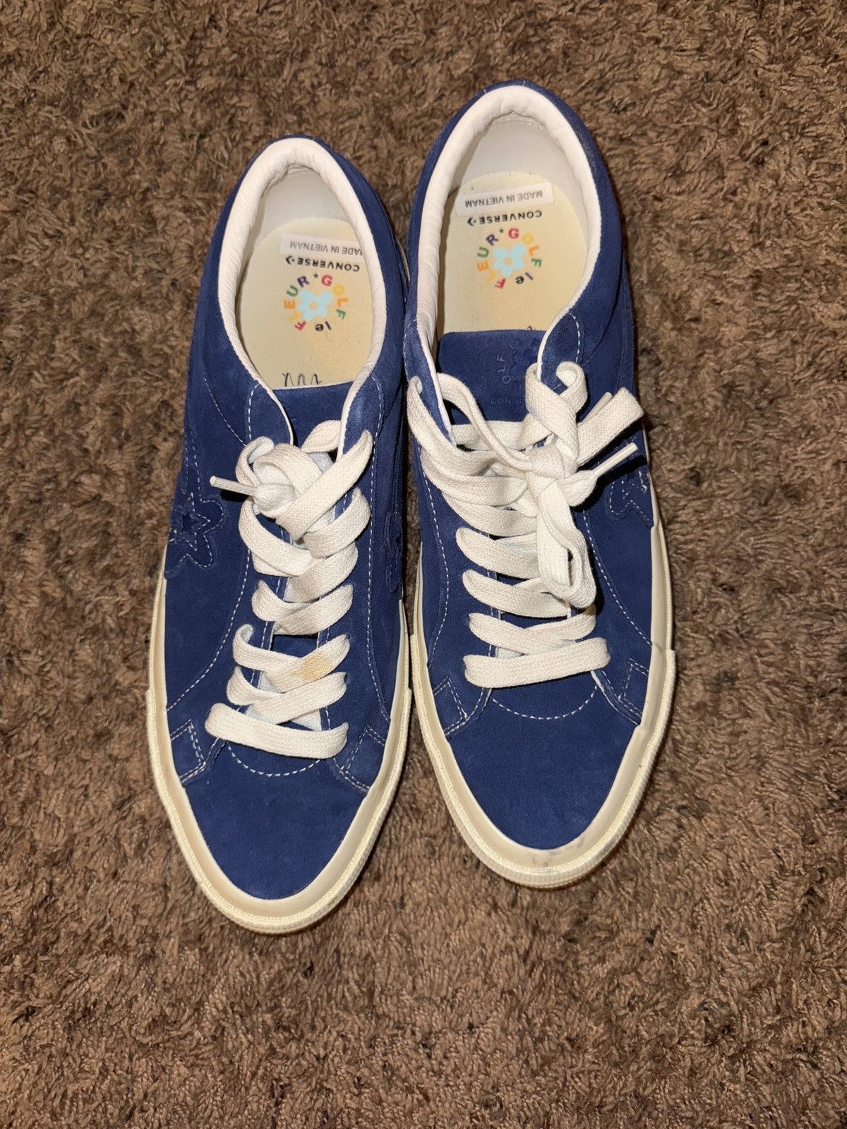 Converse × Golf le Fleur Golf le Fleur x Converse One Star Ox - Tyler the Creator Size US 12 / EU 45 - 3 Thumbnail
