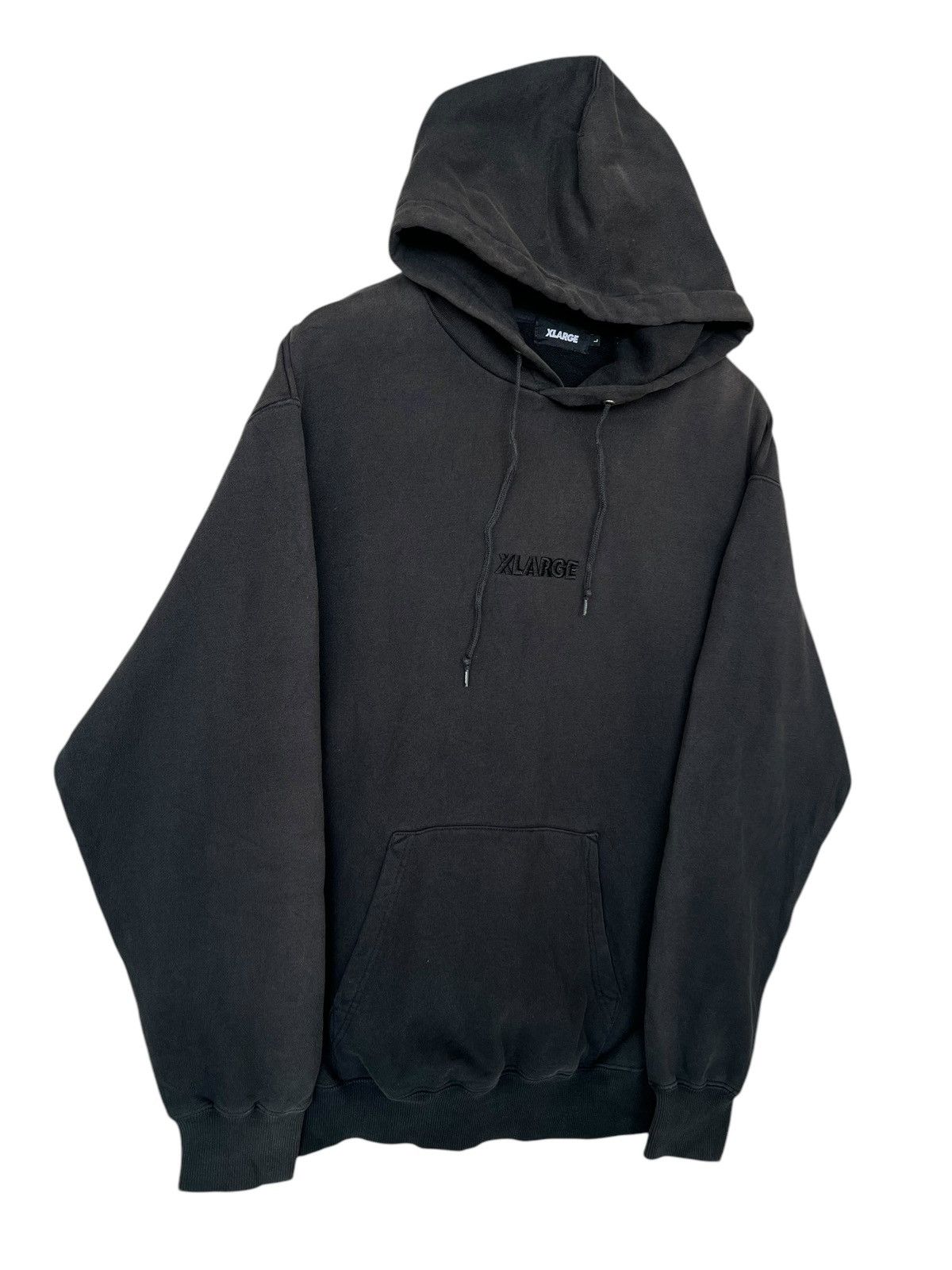 X-LARGE Vintage XLarge Black Baggy Hoodie Size US L / EU 52-54 / 3 - 3 Thumbnail